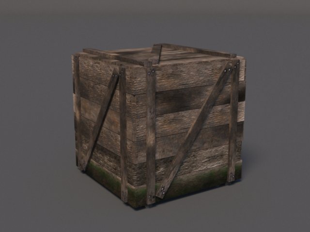 box 3D Model .c4d .max .obj .3ds .fbx .stl .blend 