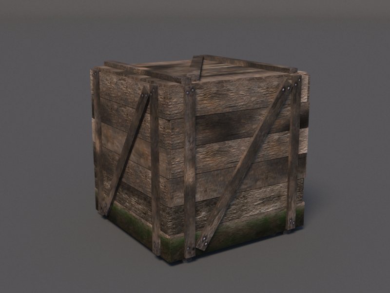 3d модель бокс. Iron Beams 3d model.