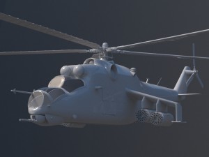mi-24 3D 模型