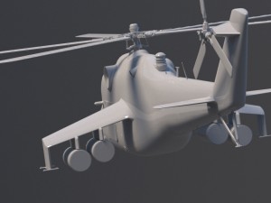 mi-24 3D Model