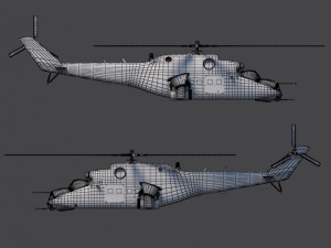 mi-24 3D Model