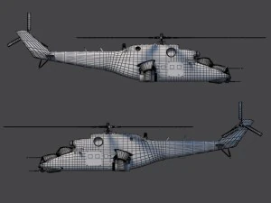 mi-24 3D Model