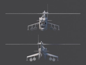 mi-24 3D Model