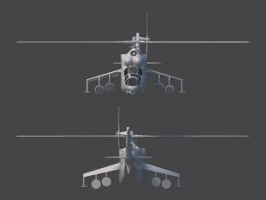 mi-24 3D Model