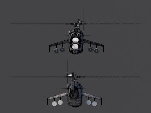 mi-24 3D Model