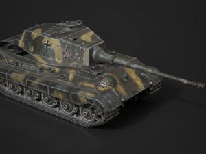tiger 2 3Dモデル