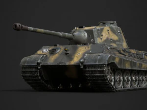 tiger 2 3D Model