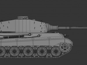 tiger 2 Modèle 3D