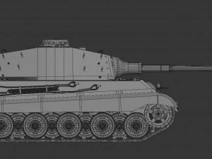 tiger 2 3D Model