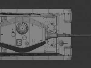 tiger 2 3D Model