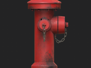 hydrant Modello 3D