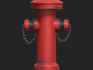 hydrant Modello 3D