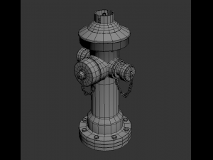 hydrant Modello 3D