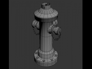 hydrant Modello 3D