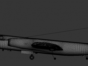 u-2 lockheed Modello 3D