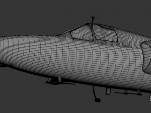 u-2 lockheed Modello 3D