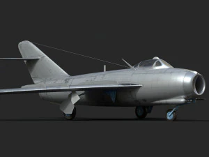 mig-17 3D Model