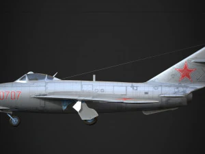 mig-17 3D Model