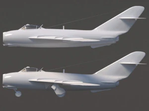 mig-17 3D Model