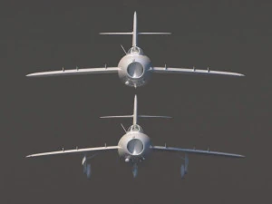 mig-17 3D Model