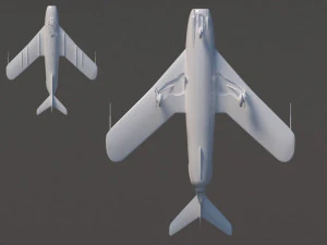 mig-17 3D Model