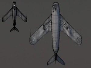 mig-17 3D Model