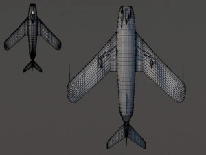 mig-17 czech 3D Model