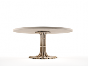 table bamboo 3D Model