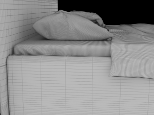 bed trend 3D 模型