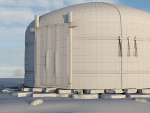 yurt felt house Modelo 3D