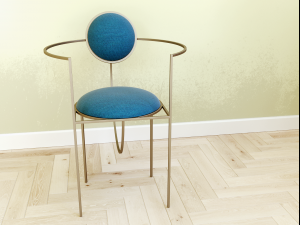 chair lunar 3D Model