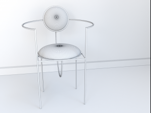 chair lunar 3D Model