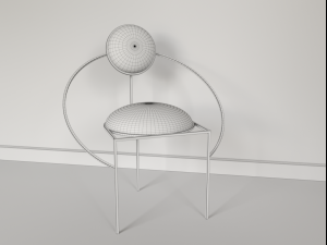 chair orbit lara bohinc 3D Model
