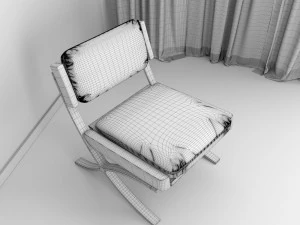chair officespace 3D Model