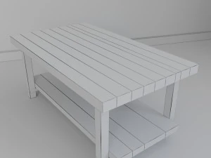 table amba 1120 pomona coffee-table 3D Model