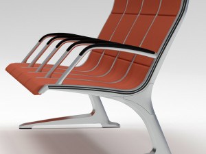 actiu bench passport 3D Model