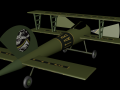 Cute Air fighter 3D Model