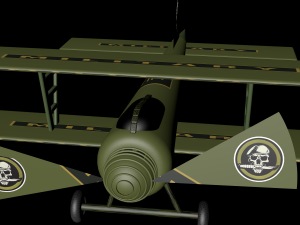 cute air fighter Modelo 3D