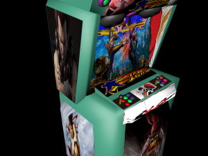 3d arcade model Modelo 3D