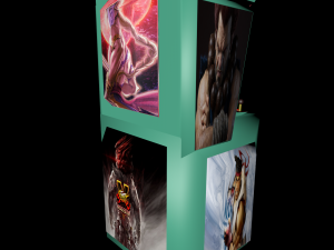 3d arcade model Modelo 3D