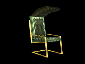 free 3d armchair 3D 模型
