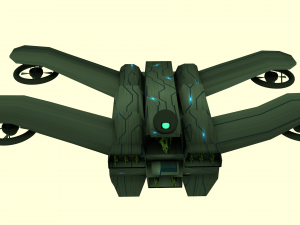 3d drone 3D Модель