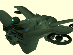 3d drone 3Dモデル
