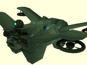 pesawat tak berawak 3d Model 3D