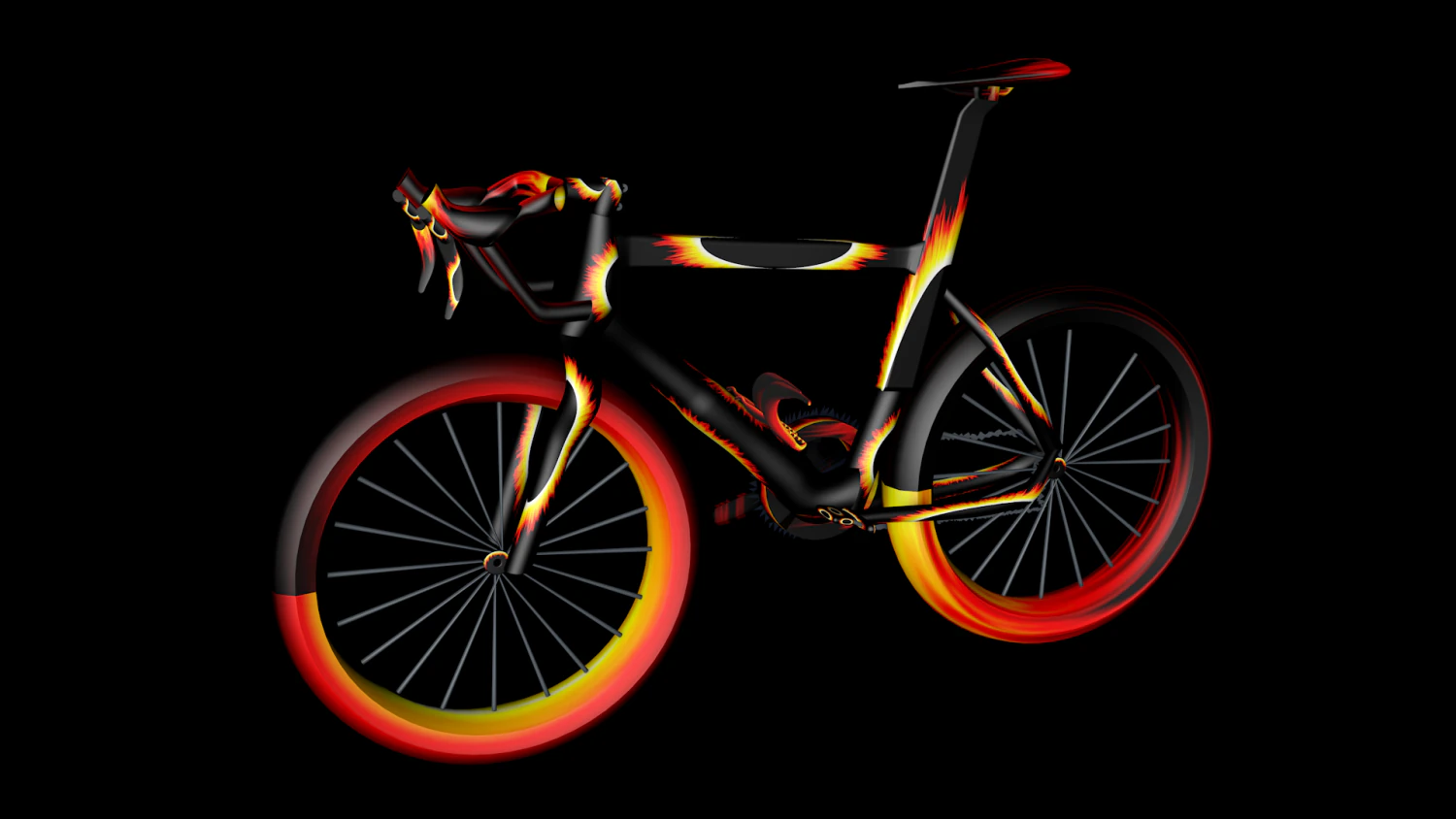 3d bike 3D Model .c4d .max .obj .3ds .fbx .stl .blend 