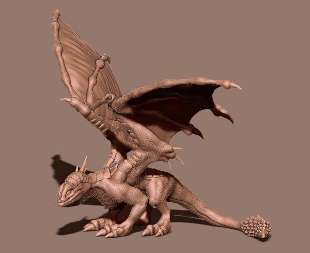 drake Modello di stampa 3D .c4d .max .obj .3ds .fbx .stl .blend 