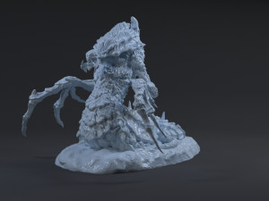 Hydralisk Starcraft2 3D Принт Модель