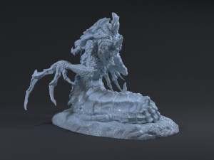 Hydralisk Starcraft2 3D Принт Модель