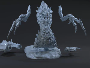 Hydralisk Starcraft2 3D Print Model