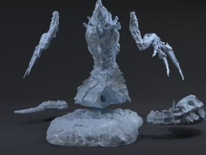 Hydralisk Starcraft2 3D Принт Модель